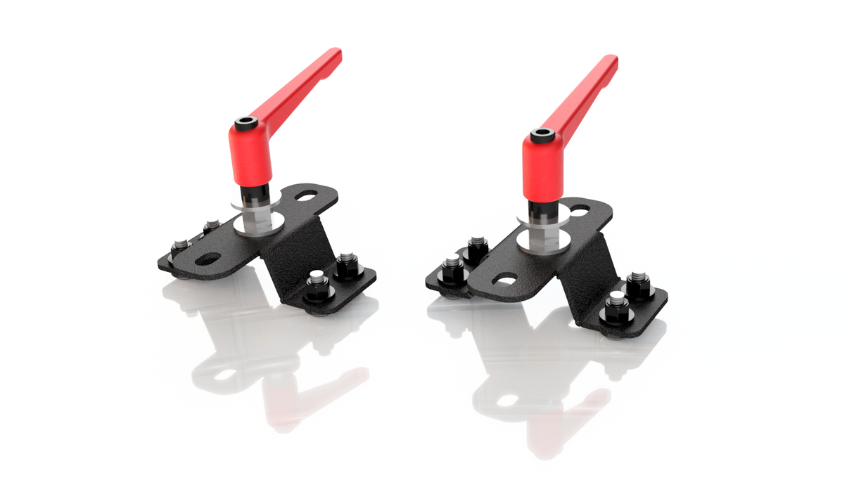 Prinsu Design High Lift Jack Mounts (Set of 2) - 600-000-000-025