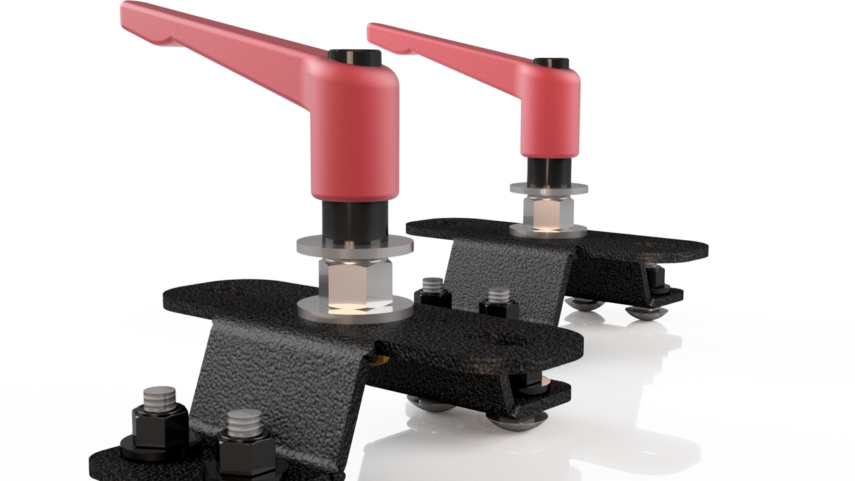 Prinsu Design High Lift Jack Mounts (Set of 2) - 600-000-000-025