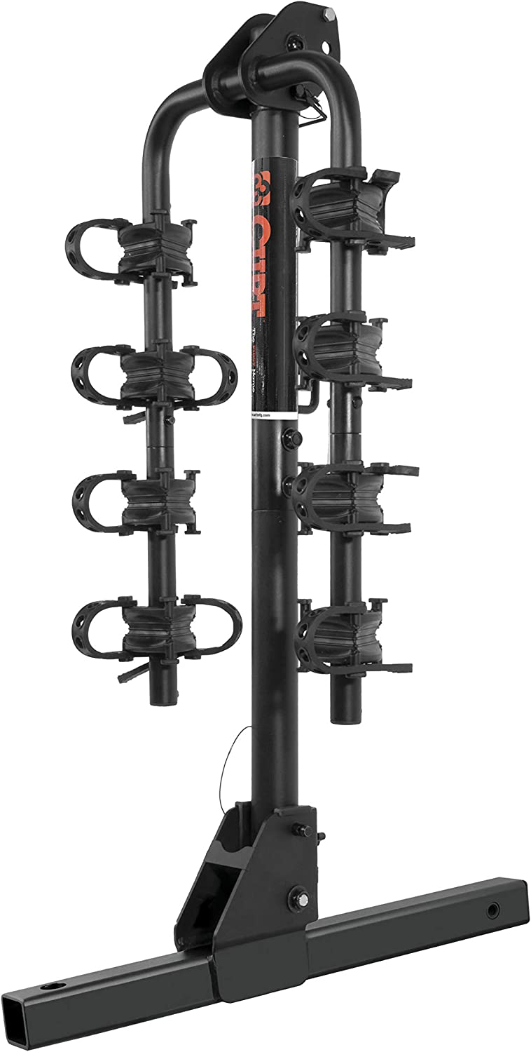 Curt Towable Extendable Hitch mounted Bike Rack Bike Racks