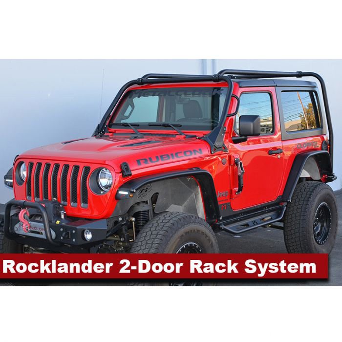 Adventure Rack Systems 2-Door Rocklander Rack System | JL Wrangler Roof Rack Kit - Modula Racks