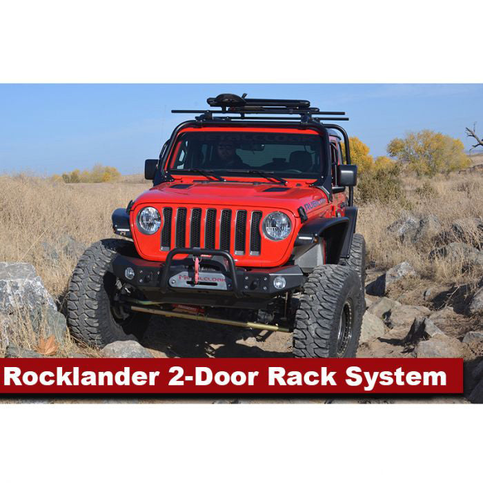 Adventure Rack Systems 2-Door Rocklander Rack System | JL Wrangler Roof Rack Kit - Modula Racks