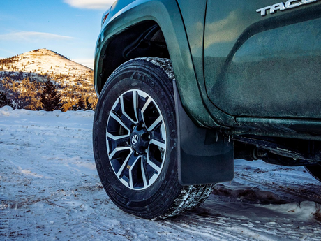 WeatherTech Front Mud Flaps 2017+ Ford F-250/F-350/F-450/F-550  - Modula Racks