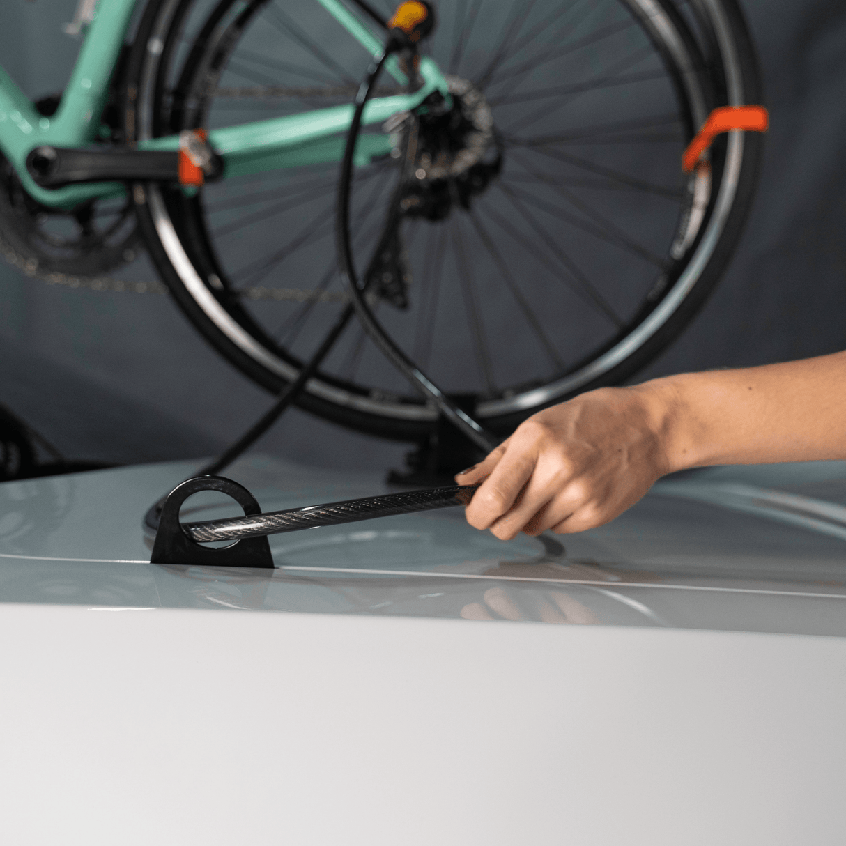 SeaSucker Cable Anchor Lock Combo Bike Lock - Modula Racks