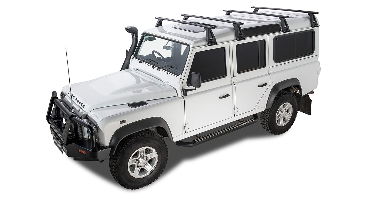 Rhino-Rack Vortex RL210 Roof Rack | LAND ROVER Defender 110 4dr 4WD 93 to 94 Roof Rack Kit - Modula Racks