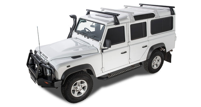 Rhino-Rack Heavy Duty RL210 Roof Rack | LAND ROVER Defender 110 4dr 4WD 93 to 94 Roof Rack Kit - Modula Racks