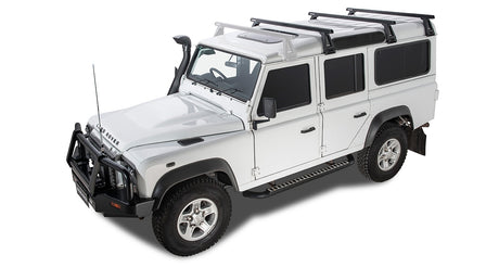 Rhino-Rack Heavy Duty RL210 Roof Rack | LAND ROVER Defender 110 4dr 4WD 93 to 94 Roof Rack Kit - Modula Racks