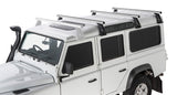 Rhino-Rack Heavy Duty RL210 Roof Rack | LAND ROVER Defender 110 4dr 4WD 93 to 94 Roof Rack Kit - Modula Racks