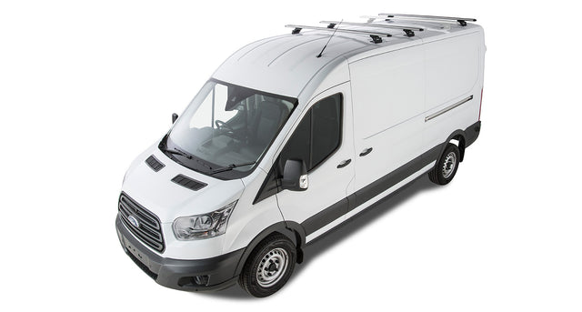 Rhino-Rack Vortex RLTP Roof Rack | FORD Transit 2dr Van Low Roof 14 to 20 Roof Rack Kit - Modula Racks