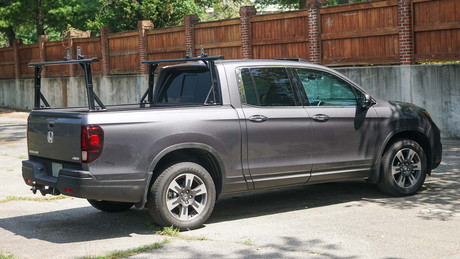 Vantech P3000 - Honda Ridgeline 2017+ | Black | 65" Bar  - Modula Racks
