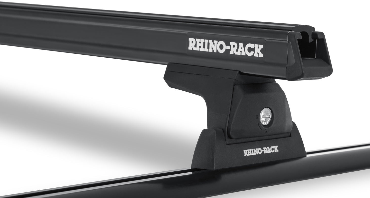 Rhino-Rack Heavy Duty RLT600 Trackmount Roof Rack | TOYOTA Tundra 4dr Pick Up Crew Max 07 to 21 Roof Rack Kit - Modula Racks