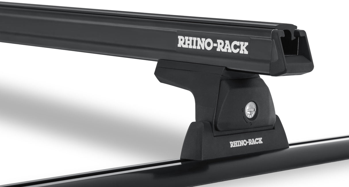 Rhino-Rack Heavy Duty RLT600 Trackmount Roof Rack | JEEP Wrangler 2dr SUV Hard Top 07 to 10 Roof Rack Kit - Modula Racks