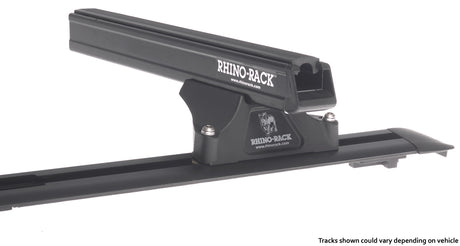 Rhino-Rack Heavy Duty RLTP Trackmount Roof Rack | LAND ROVER LR3 & LR4 4dr SUV 05 to 13 Roof Rack Kit - Modula Racks
