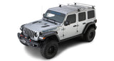 Rhino-Rack Vortex RLT600 Rhino-Rack Backbone Roof Rack | JEEP Wrangler JL 4dr SUV Hard Top 18 to 21 Roof Rack Kit - Modula Racks
