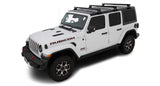 Rhino-Rack Heavy Duty RL110 Roof Rack | JEEP Wrangler 4dr SUV JL Hard Top 1/18 to 12/20 Roof Rack Kits - Modula Racks