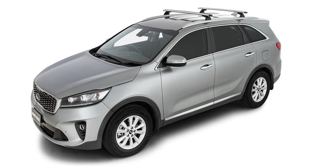 Rhino-Rack Vortex RCL Roof Rack | KIA Sorento Gen 3, UM 5dr SUV With Flush Rails 16 to 20  - Modula Racks
