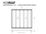 Leitner Designs ACS ROOF | Universal Platform Bed Rack | Fullsize Trucks Bed Racks - Modula Racks