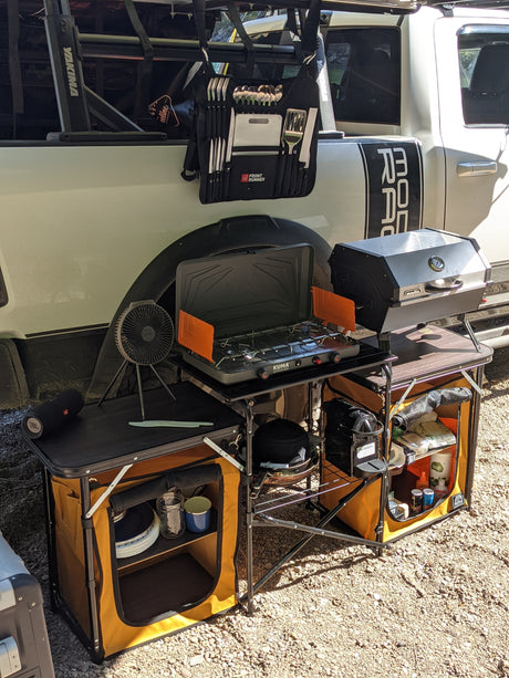 Kuma Outdoor Gear Busy Bear Camp Kitchen Table - Modula Racks
