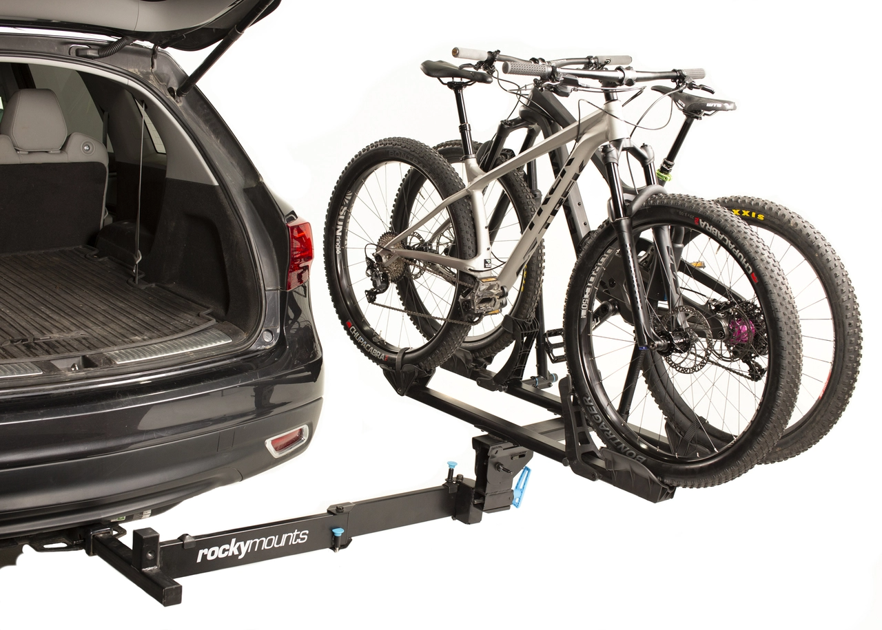 RockyMounts BackStage Platform Hitch-Mounted Bike Rack Hitch-Mount Platform Bike Rack - Modula Racks