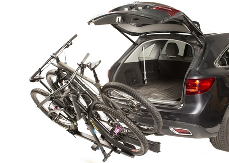 RockyMounts BackStage Platform Hitch-Mounted Bike Rack Hitch-Mount Platform Bike Rack - Modula Racks