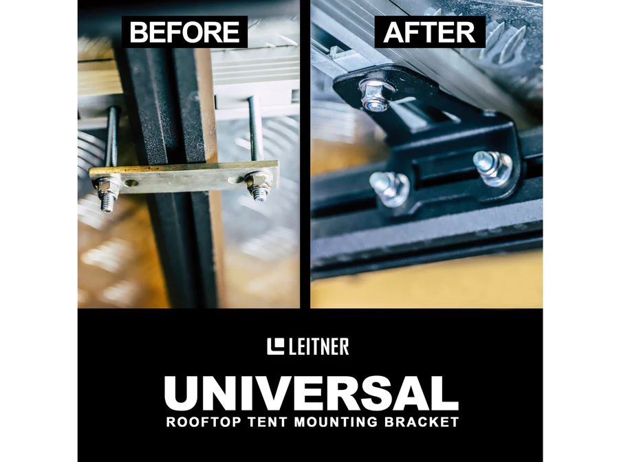 Leitner Designs Universal Roof Top Tent Brackets Rack Accessory - Modula Racks