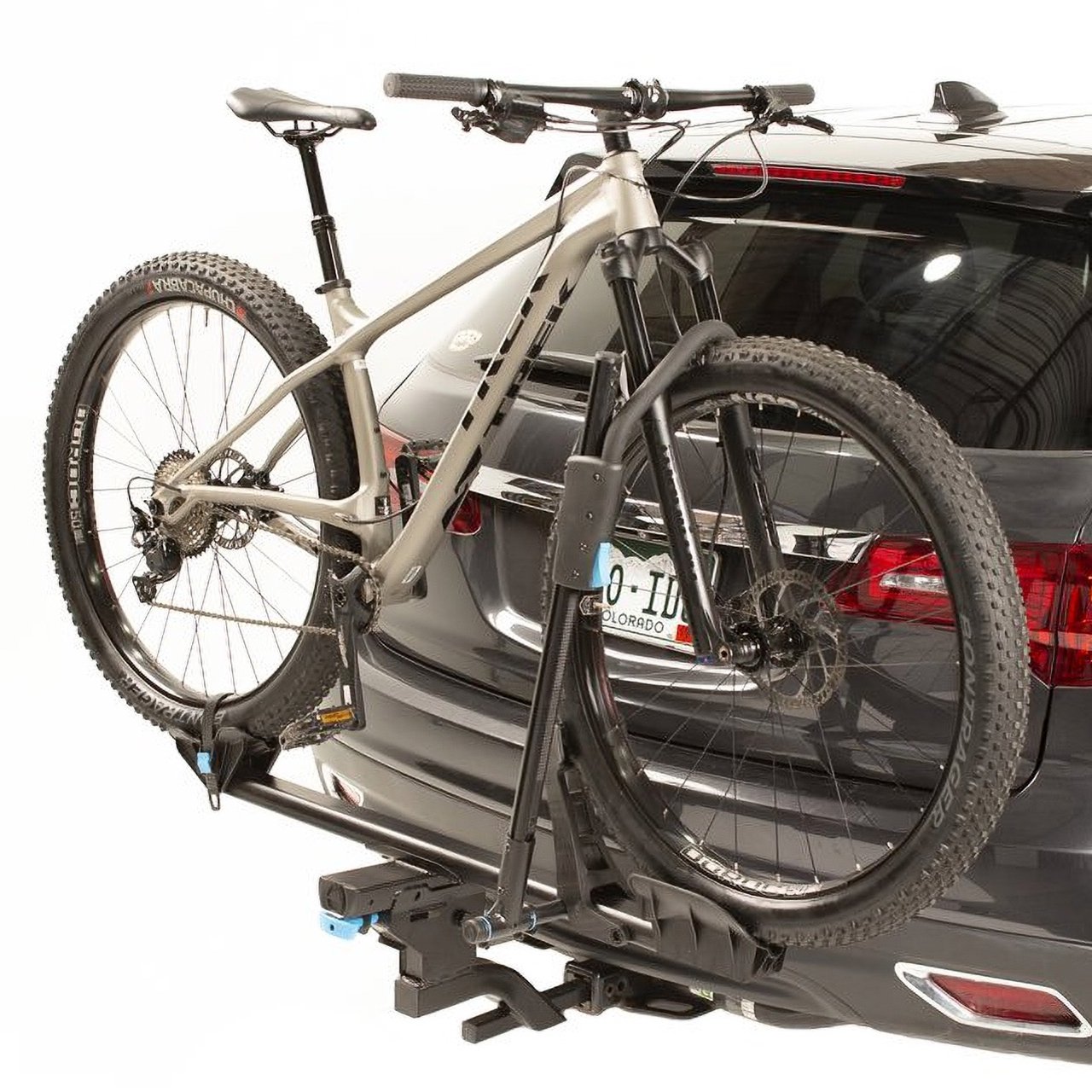 RockyMounts | RockyMounts Rocky Mounts MonoRail Solo 1-Bike (2" and 1.25") Hitch Bike Racks - Modula Racks
