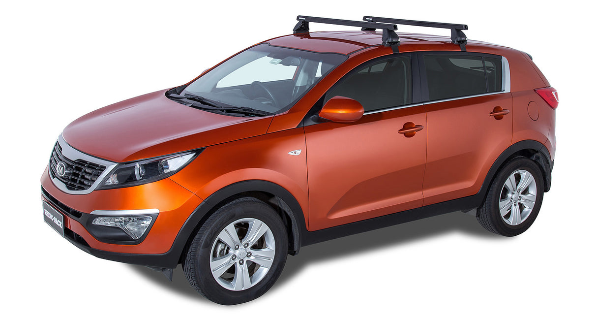 Rhino-Rack Heavy Duty 2500 Roof Rack | KIA Sportage 3rd Gen 4dr SUV 11 to 16 Roof Rack Kit - Modula Racks