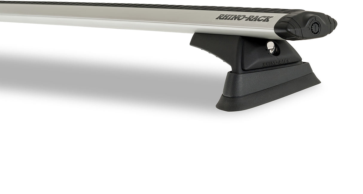 Rhino-Rack Vortex RCL Roof Rack | LAND ROVER LR3 & LR4 4dr SUV With Factory Tracks - Short 05 to 16 Roof Rack Kit - Modula Racks