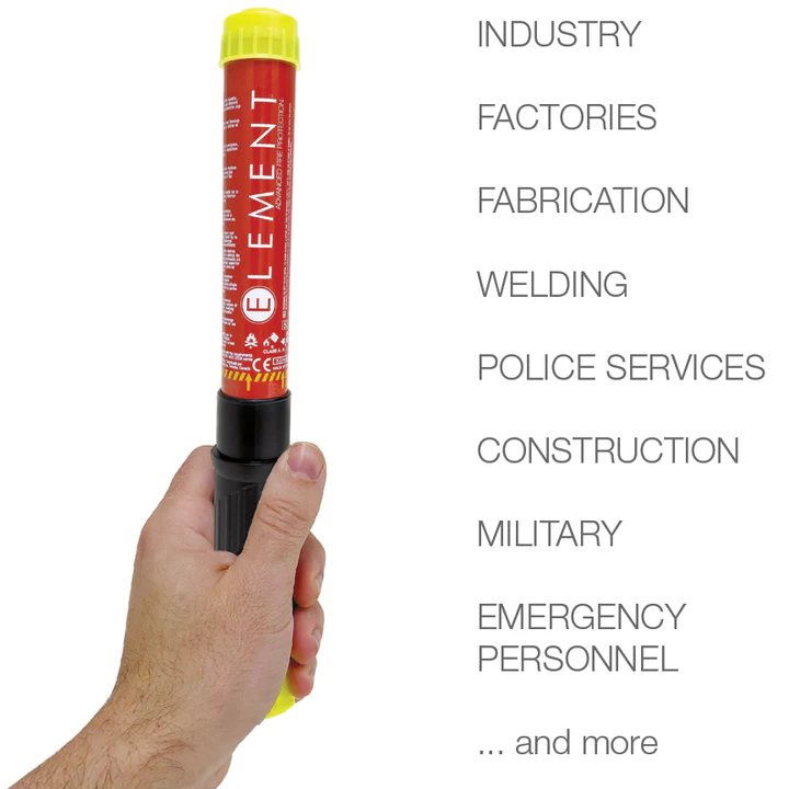 Element Fire E100 Fire Extinguisher Recovery & Survival - Modula Racks