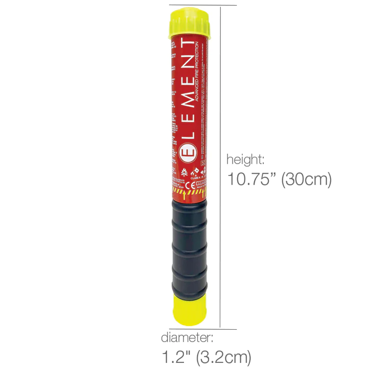 Element Fire E50 Fire Extinguisher Recovery & Survival - Modula Racks