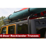 Adventure Rack Systems 4-Door Rocklander Stealth II Rack System | JK Wrangler Roof Rack Kit - Modula Racks