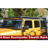 Adventure Rack Systems 4-Door Rocklander Stealth II Rack System | JK Wrangler Roof Rack Kit - Modula Racks
