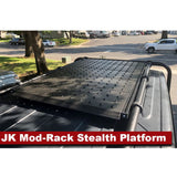 Adventure Rack Systems 4-Door Rocklander Stealth II Rack System | JK Wrangler Roof Rack Kit - Modula Racks