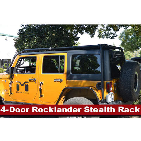 Adventure Rack Systems 4-Door Rocklander Stealth Rack System | JK Wrangler Roof Rack Kit - Modula Racks