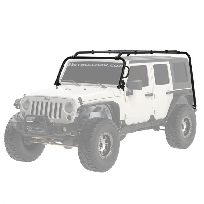 Adventure Rack Systems 4-Door Rocklander Stealth Rack System | JK Wrangler Roof Rack Kit - Modula Racks