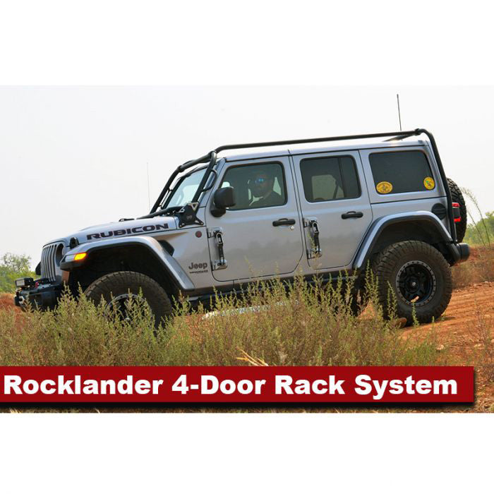 Adventure Rack Systems 4-Door Rocklander Rack System | JL Wrangler Roof Rack Kit - Modula Racks