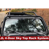 Adventure Rack Systems 4-Door Rocklander Sky Top Rack System | JL Wrangler Roof Rack Kit - Modula Racks