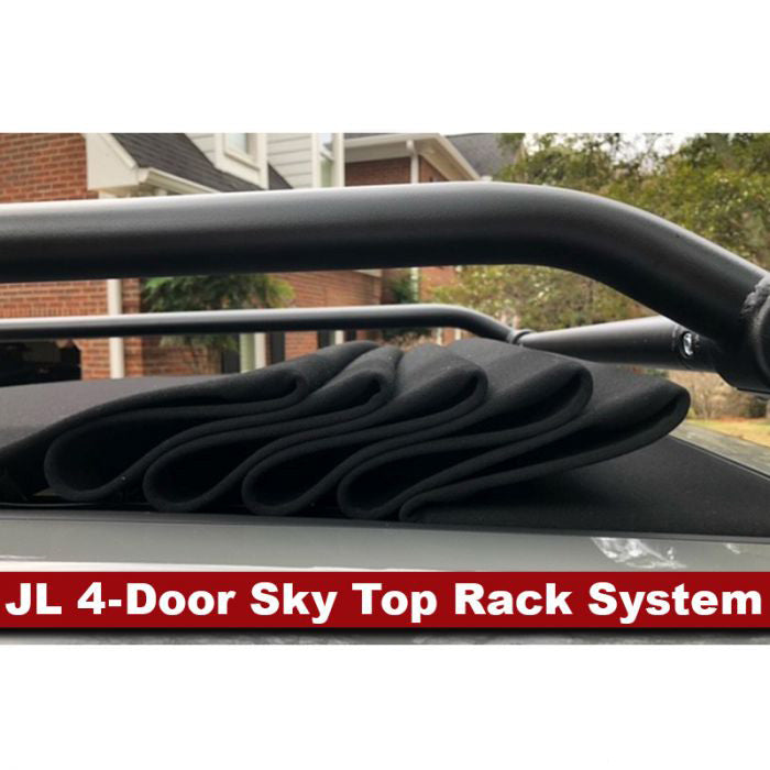 Adventure Rack Systems 4-Door Rocklander Sky Top Rack System | JL Wrangler Roof Rack Kit - Modula Racks