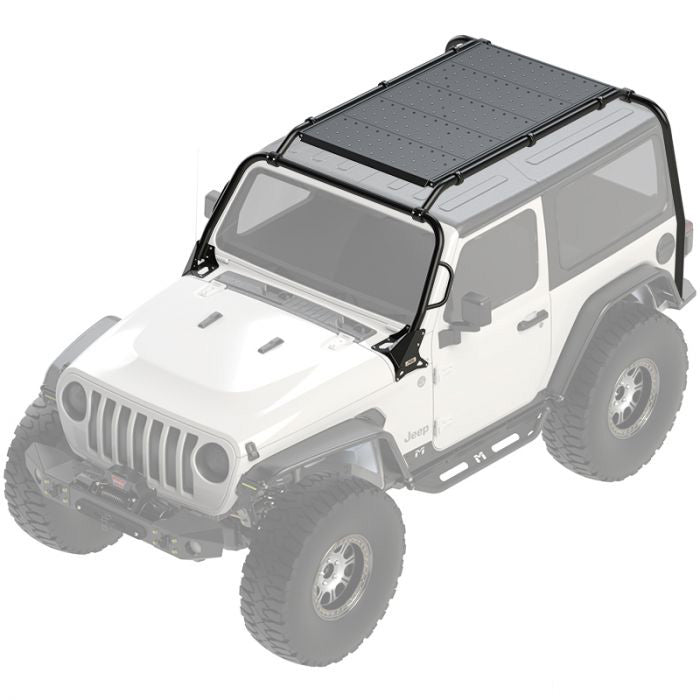 Adventure Rack Systems 2-Door Rocklander Stealth Rack System| JL Wrangler Roof Rack Kit - Modula Racks