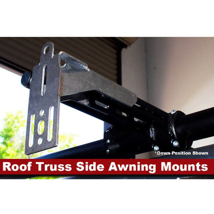 Adventure Rack Systems 2" Roof Truss Side Awning Mounts, JK Wrangler | JL Wrangler | JT Gladiator Rack Accessory - Modula Racks