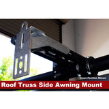 Adventure Rack Systems 2" Roof Truss Side Awning Mount, Single, JK Wrangler | JL Wrangler | JT Gladiator Rack Accessory - Modula Racks
