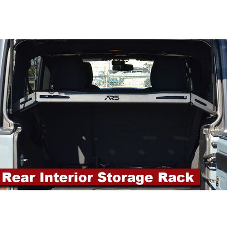 Adventure Rack Systems Elevated Interior Storage Rack System | JK Wrangler Rack Accessory - Modula Racks