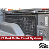 Adventure Rack Systems JT Gladiator Truck Bed Molle Gear Storage Panel, Full System Molle Panel - Modula Racks