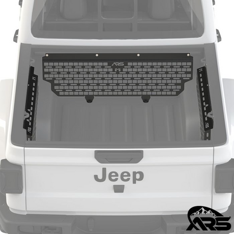 Adventure Rack Systems JT Gladiator Truck Bed Molle Gear Storage Panel, Full System Molle Panel - Modula Racks