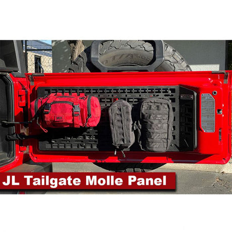 Adventure Rack Systems JL Wrangler Tailgate Molle Panel Molle Panel - Modula Racks