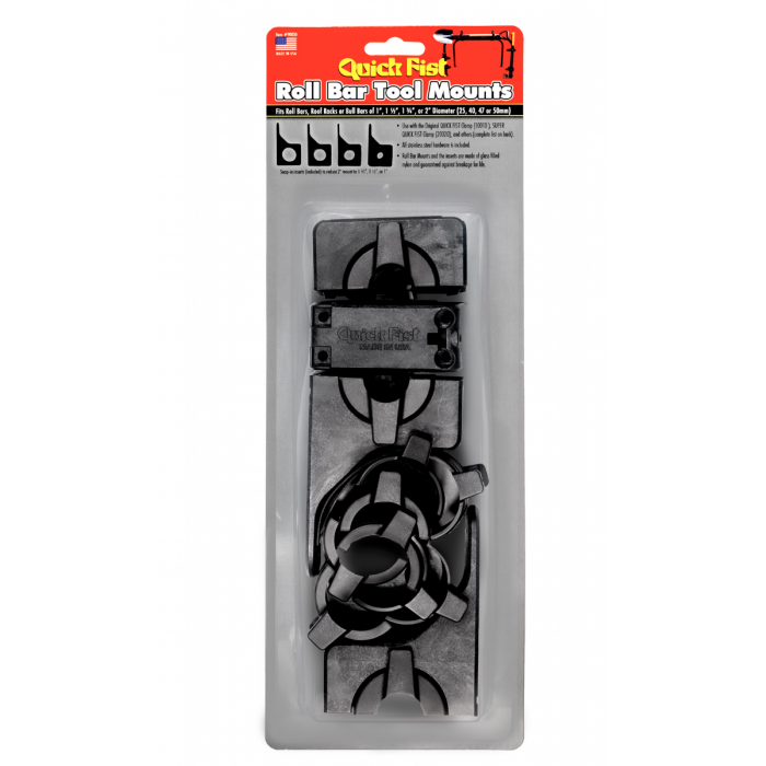 Quick Fist Roll Bar Tool Mounts Rack Accessory - Modula Racks
