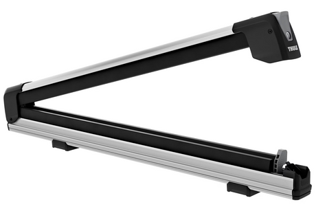 Thule Snowpack Extender (Silver) Clamshell Ski Rack - Modula Racks