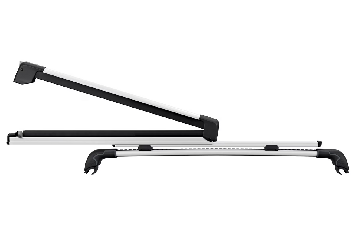 Thule Snowpack Extender (Silver) Clamshell Ski Rack - Modula Racks