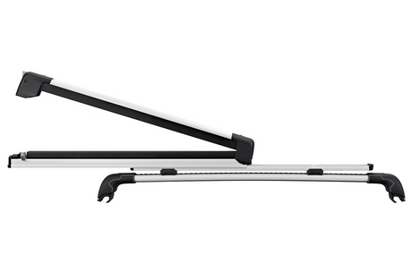Thule Snowpack Extender (Silver) Clamshell Ski Rack - Modula Racks