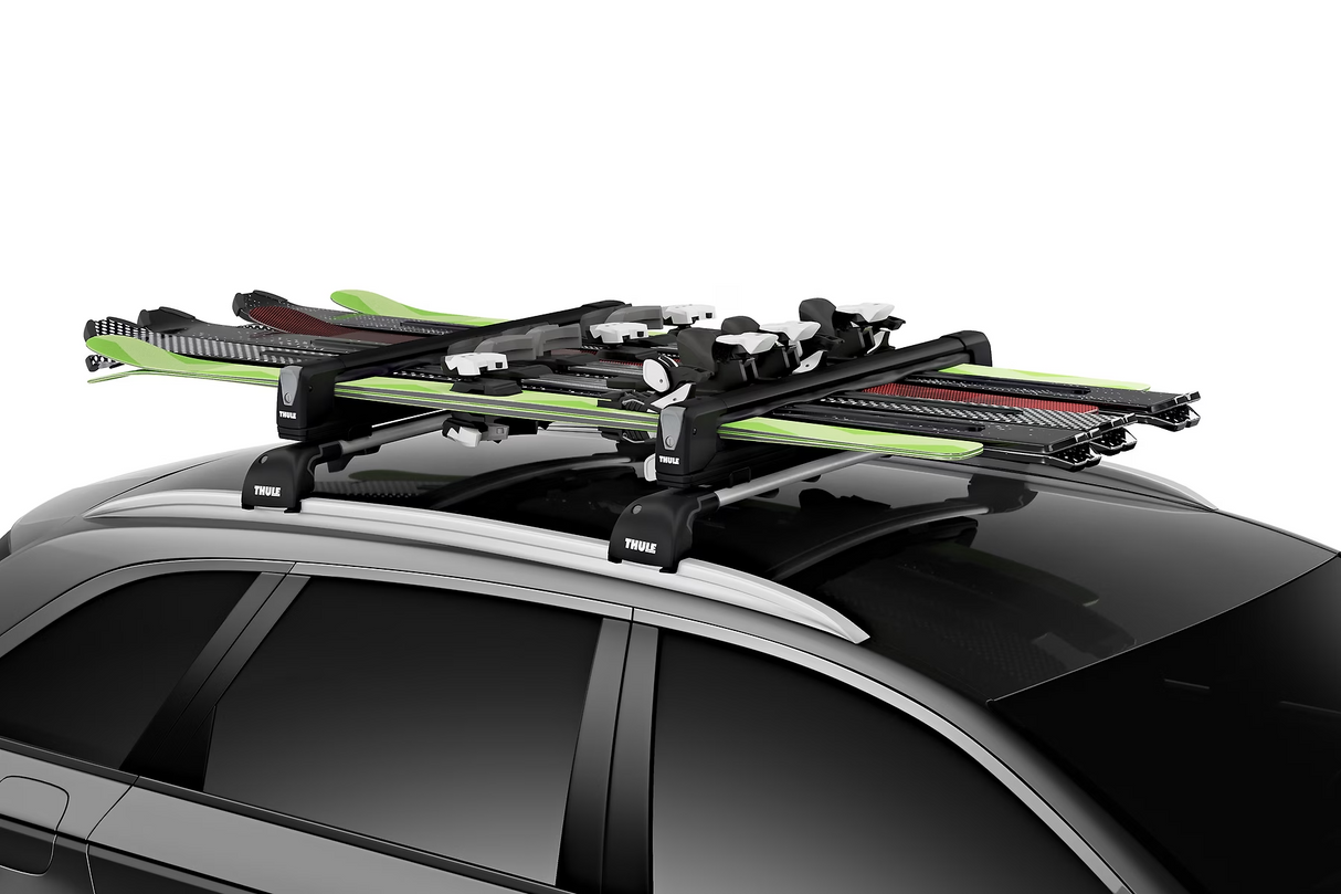 Thule Snowpack Extender | Black Clamshell Ski Rack - Modula Racks